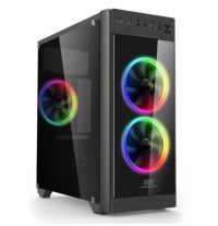 BOOST VK-C013B 500W USB 3.0 ATX 3XRGB (5 RENK) FANLI KASA POWER BOOST - 1